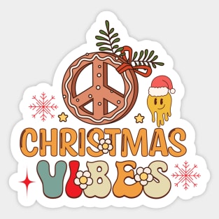 Christmas vibes Sticker